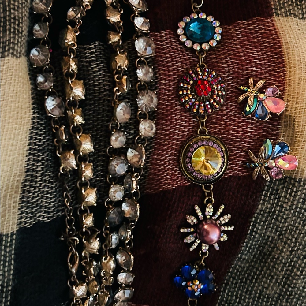 Colorful Gemstone Statement Necklace